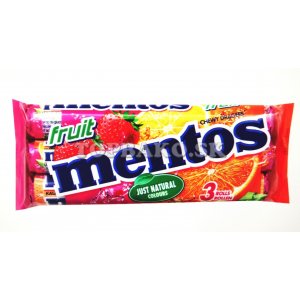 Mentos Fruit 3x38g